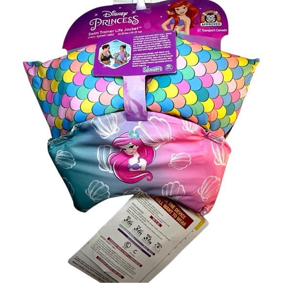 SwimWays Disney Princess Ariel Dive N Surprise, Swimming Pool Accessories & Kids - Picture 3 of 4